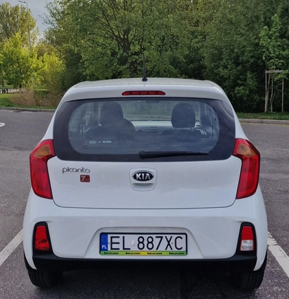 Kia Picanto cena 20000 przebieg: 59500, rok produkcji 2016 z Łódź małe 46